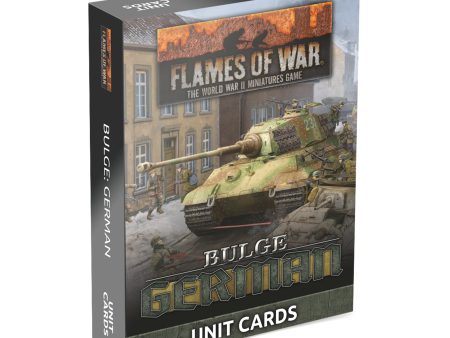 Bulge: Germans Unit Cards For Discount