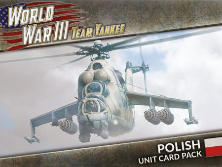 Team Yankee Polish Unit Cards Sale