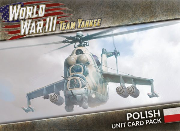 Team Yankee Polish Unit Cards Sale