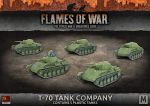 T-70 Tank Company - Flames Of War Mid War Soviets Sale