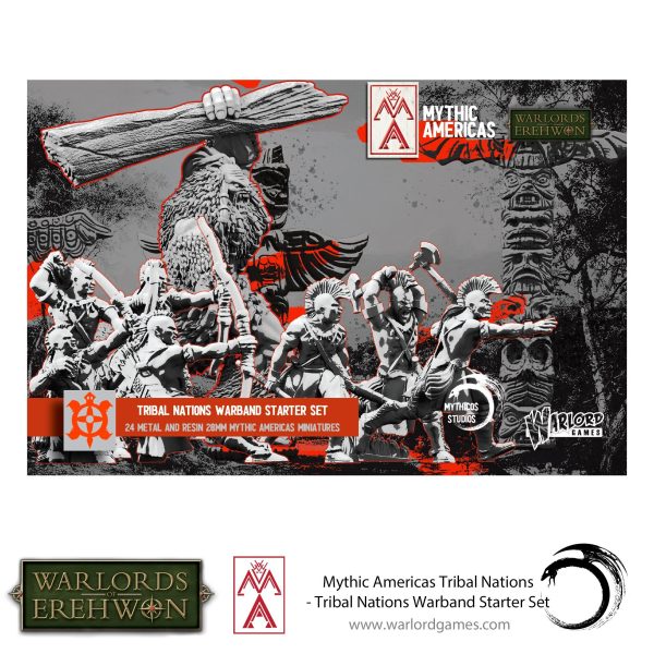 Tribal Nations Warband Starter Set - Warlords Of Erehwon For Sale