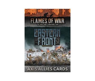 Axis Allies Unit & Command Cards Mid War Supply