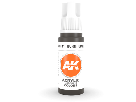 Burnt Umber 17ml - AK Acrylic Fashion