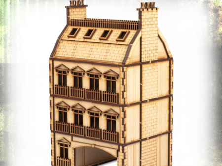 25mm City Rowhouse Arch - World War Scenics Hot on Sale