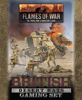 British Desert Rats Tin on Sale