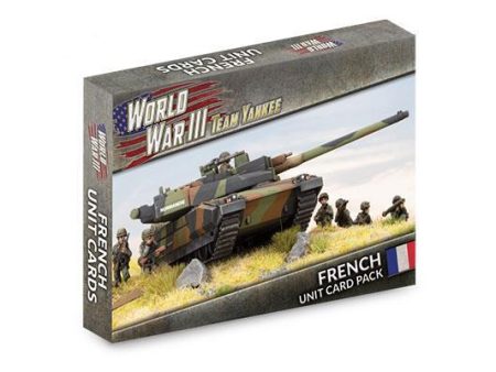 Team Yankee French Unit Card Pack For Sale