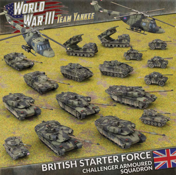 WWIII: Team Yankee British Starter Force - Cheap